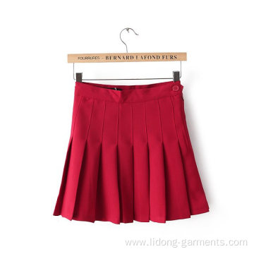 European American Tennis Skirt Academic Pleated Skirt